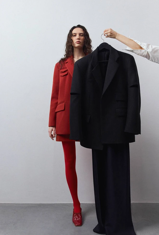 Black colour palette